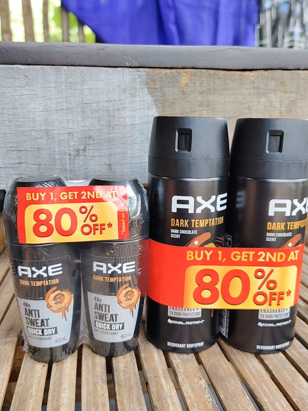 Hindi ka dadapuan ng pangangasim pag ito gamit mo. Kahit pagpawisan ka mabango ka pa rin #axe #axedarktemptation #mensdeodorant #antiperspirant #mensperfume #longlastingperfume 