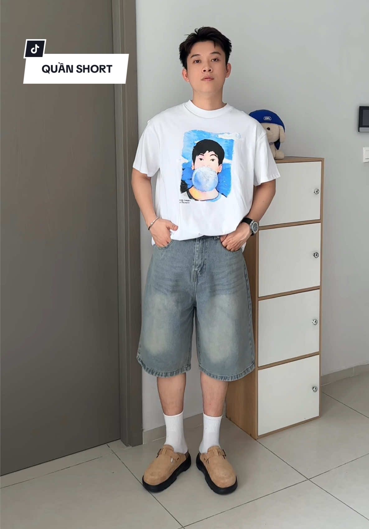 Quần short jean ống rộng JONATO 👏 #goclamdep #outfit #quanshortjeannam #quanshortjeanongrong #quanshortnam #bứtphá #iamloc1108 