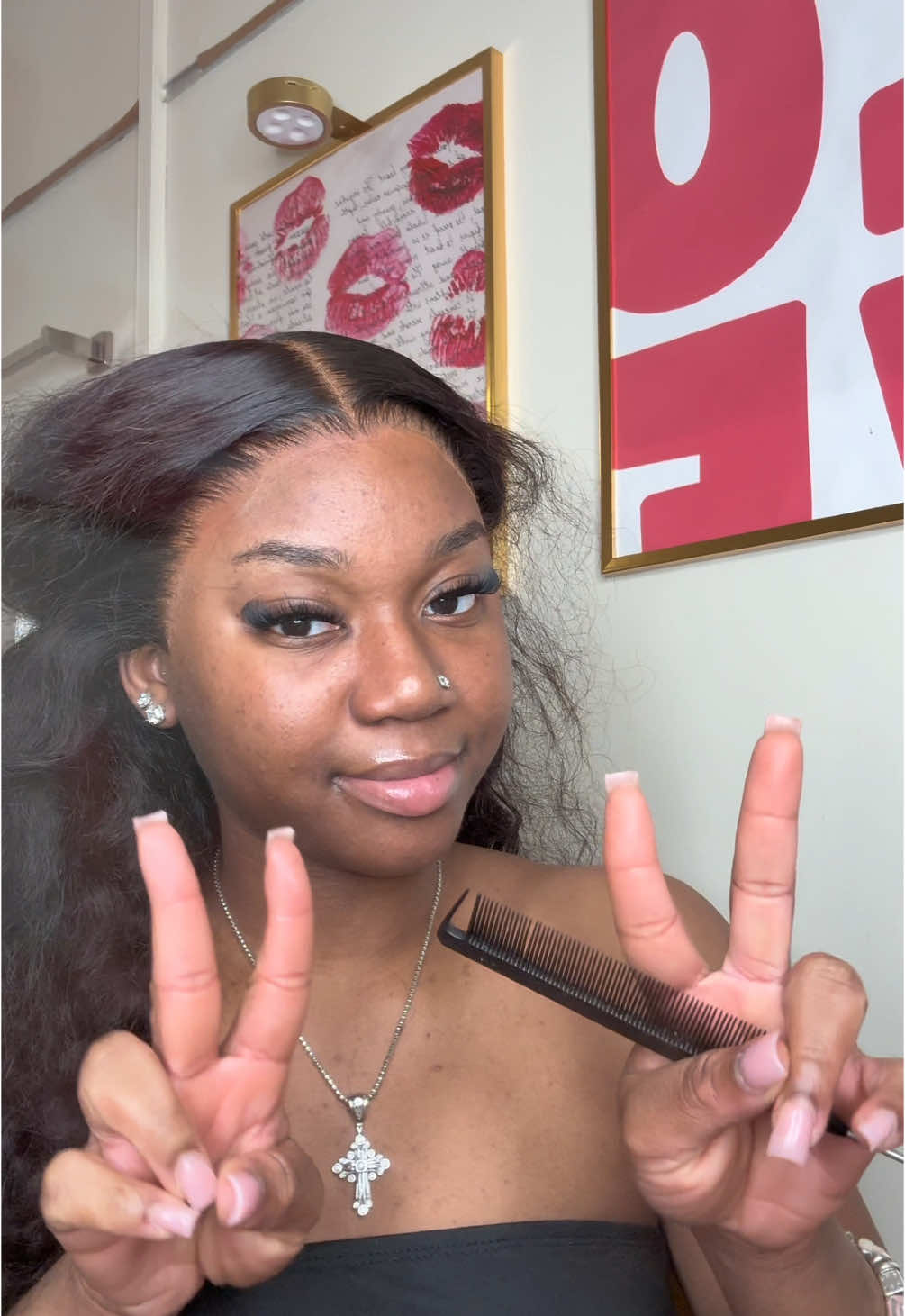 1/2 @LRV HAIR @LRV_Wigs Click to shop now! #fyp #curlywig 