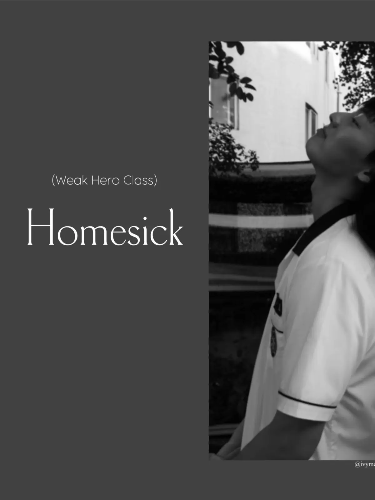 “HOMESICK”– như tiếng gọi thầm của Sieun dành cho Suho vậy, là người đầu tiên cũng như duy nhất từng bước vào thế giới đóng kín của cậu.” “Cậu là điều bình yên nhất trong cuộc đời hỗn loạn này.”  #weakheroclass1 #suho #sieun #wookhoon #YeonSieun #AhnSuho #kdrama #song #xuhuong #xh #fyp #foryou 