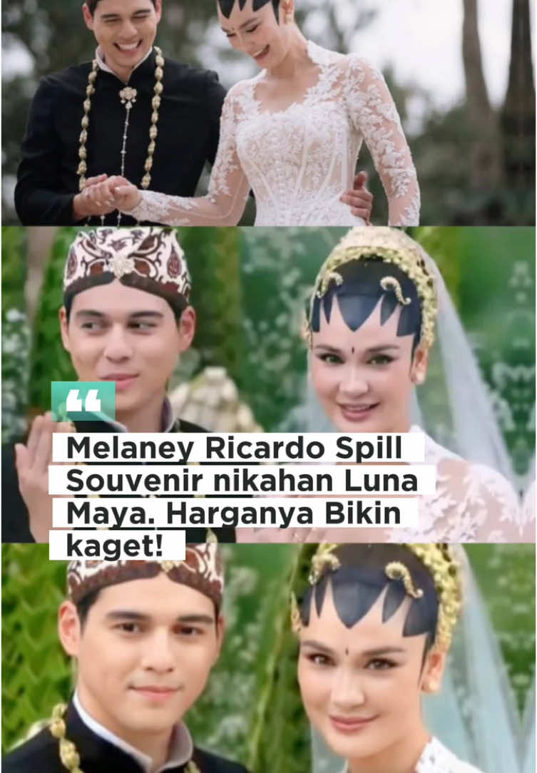 Ini isi hampers nikahan Luna Maya dan Maxime. Seharga UMR 😭