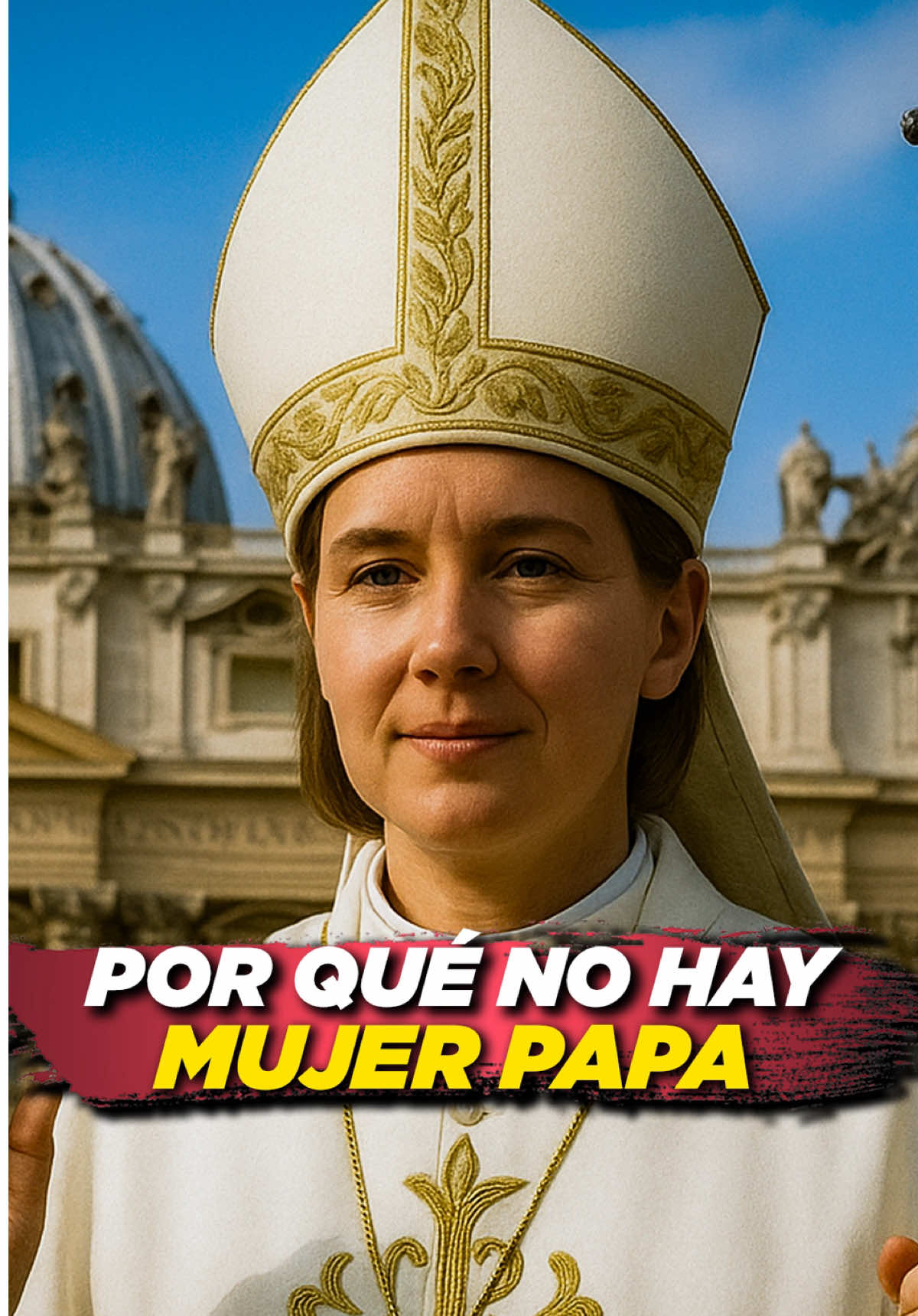 Puede haber una mujer papa? #datoscuriosos #SabiasQue #papa #vaticano 