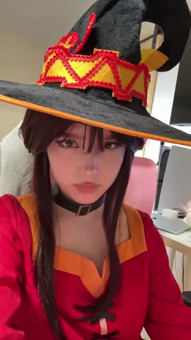 hiii :3 #fyp #foryou #viral #fypシ #trending #blowup #trend #foryoupage #blowthisup #meguminkonosuba #megumincosplay #konosuba #konosubaedit #anime #animegirl #manga 