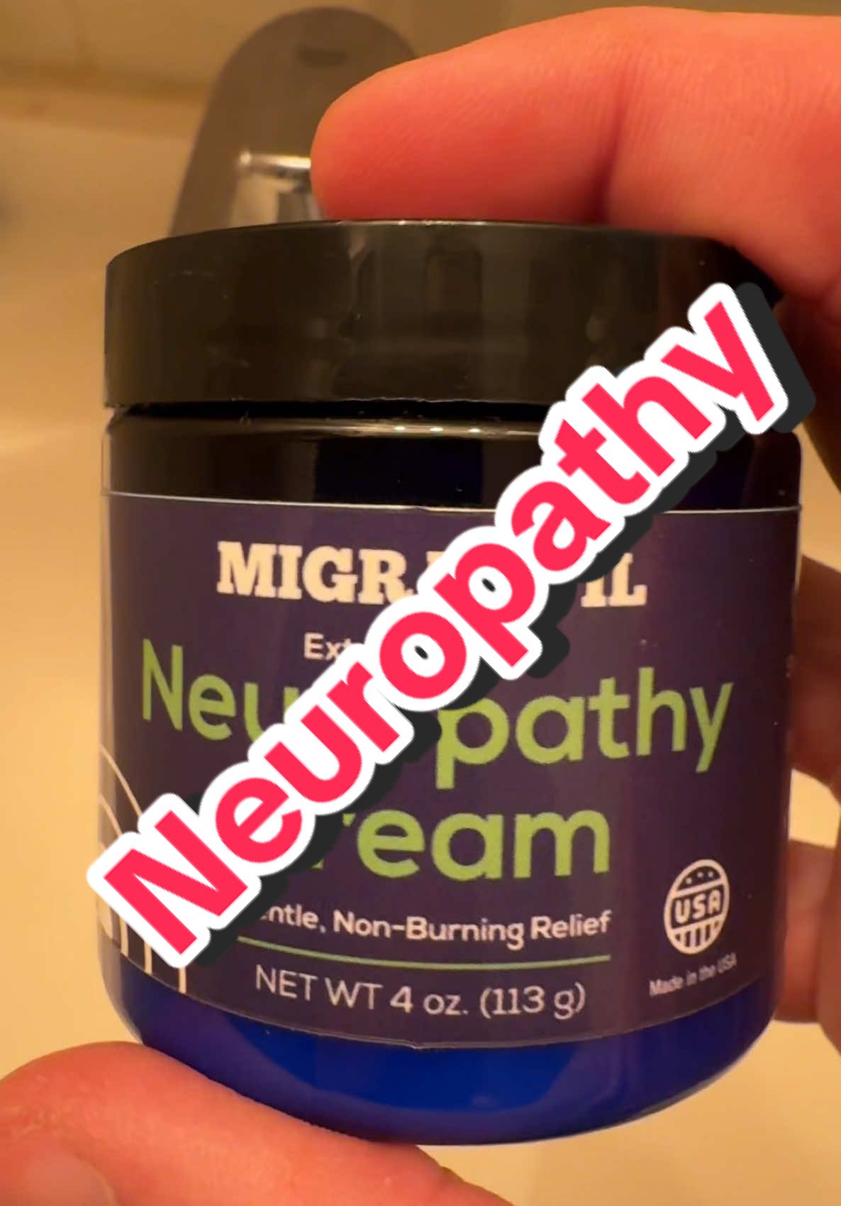 Replying to @JRey64impala Yup it took me a little bit before I noticed a difference too! But this neuropathy cream is a godsend! #neuropathy #neuropathyrelief #diabetes #carpaltunnel #autoimmune #chemo  