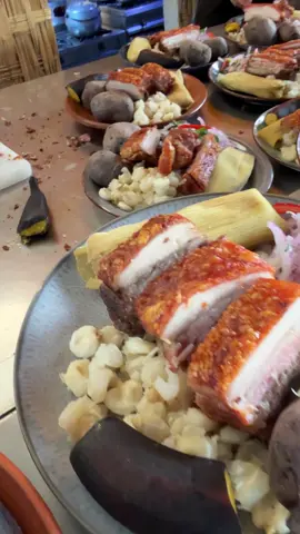 #chanchoallalo #cajachina #saboresandinos @SABORES ANDINOS DE MISTURA 