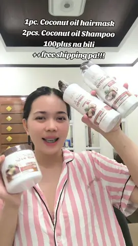 Buti nlng Nakita ko ito Ang Ganda sa hair!!! #coconutoil #shampoo #hairmask #budolfinds #fyp #fyppppppppppppppppppppppp 