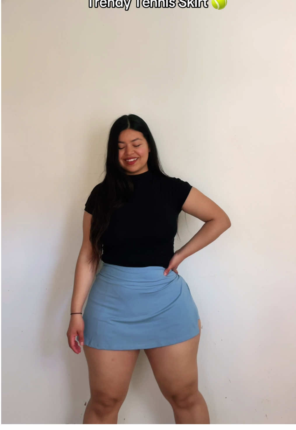 🖤💙 #tennisskirt 