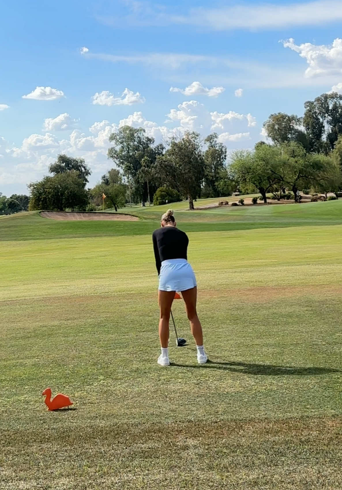 first time playing golf in forever!! it felt so good to be back on the course🥰 #golftiktok #girlswhogolf #golftok #golf #cartgirl 