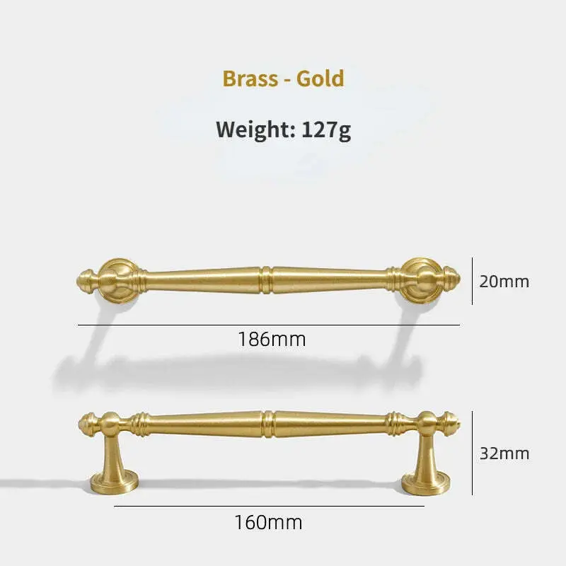 ✨ Transform Your Space with a Touch of Elegance! ✨ Introduce a splash of sophistication to your home with our exquisite Brass Furniture Handles! 💫 Crafted from all-copper materials, these stunning gold drawer knobs are the perfect style upgrade for your European kitchen cabinets and wardrobes. 💖 Experience the perfect blend of functionality and luxury, making every pull a delightful experience! Why settle for plain when you can dazzle? ✨🌟 Grab yours today for just £12.99 and elevate your furniture to a whole new level! 🛒👇 #HomeDecor #FurnitureHardware #InteriorDesign #KitchenInspiration #WardrobeStyle #BrassHandles #ElegantLiving #DIYProjects #LuxuryHome #Interiors #shopping #unitedkingdom #paypal #velmaronlineshop #payin3 Shop Now https://vel-mar.co.uk/products/brass-furniture-handles-gold-drawers-knobs-european-kitchen-cabinets-pulls-all-copper-wardrobes-door-handles-furniture-hardware