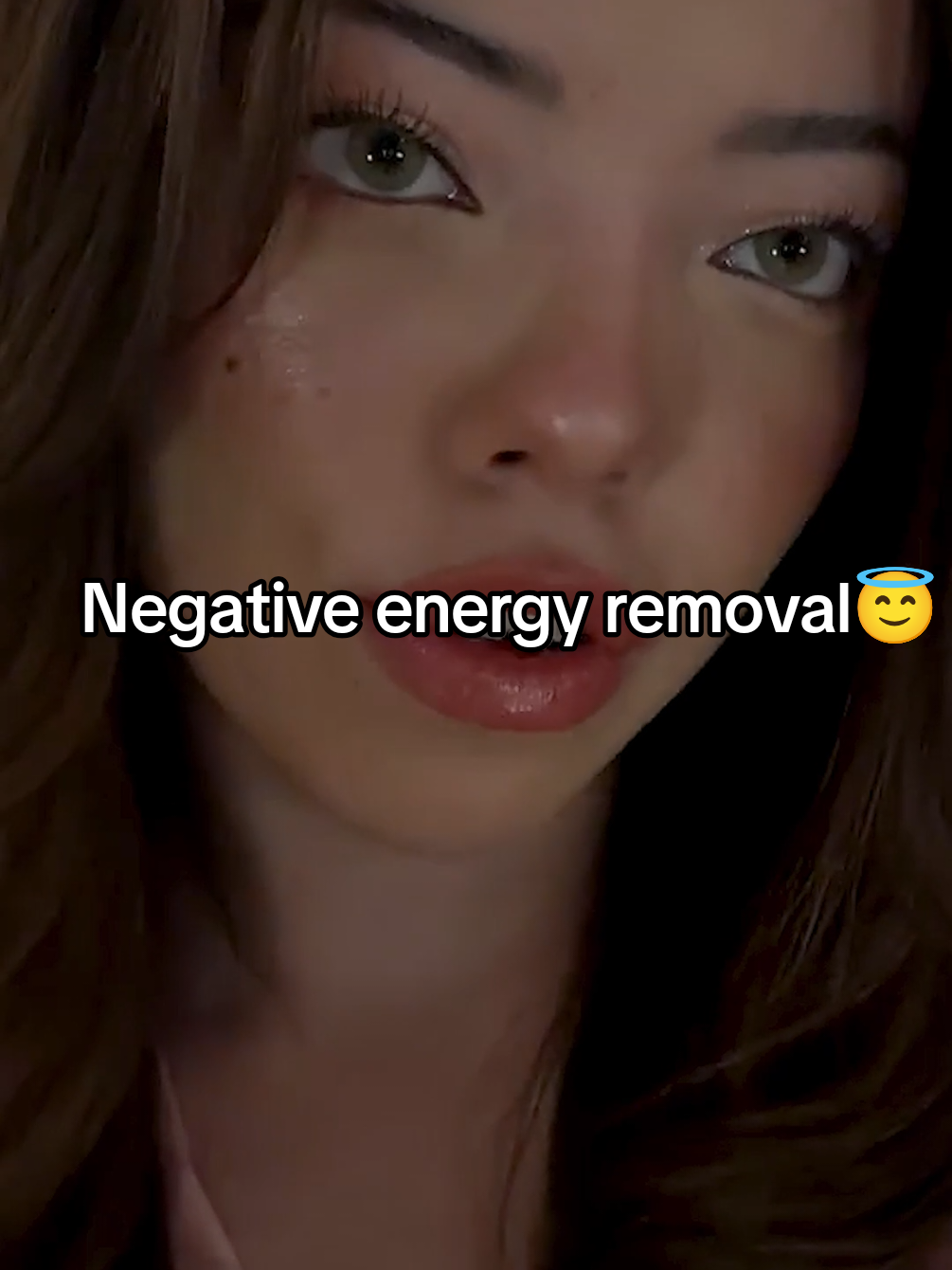 Angel removes your negative energy 😇 (Kaitlynn ASMR) #fyp #asmr #asmrsounds #asmrvideo #asmrtiktoks #asmrroleplay #roleplay #relax #sleep #positivity #foryoupage 