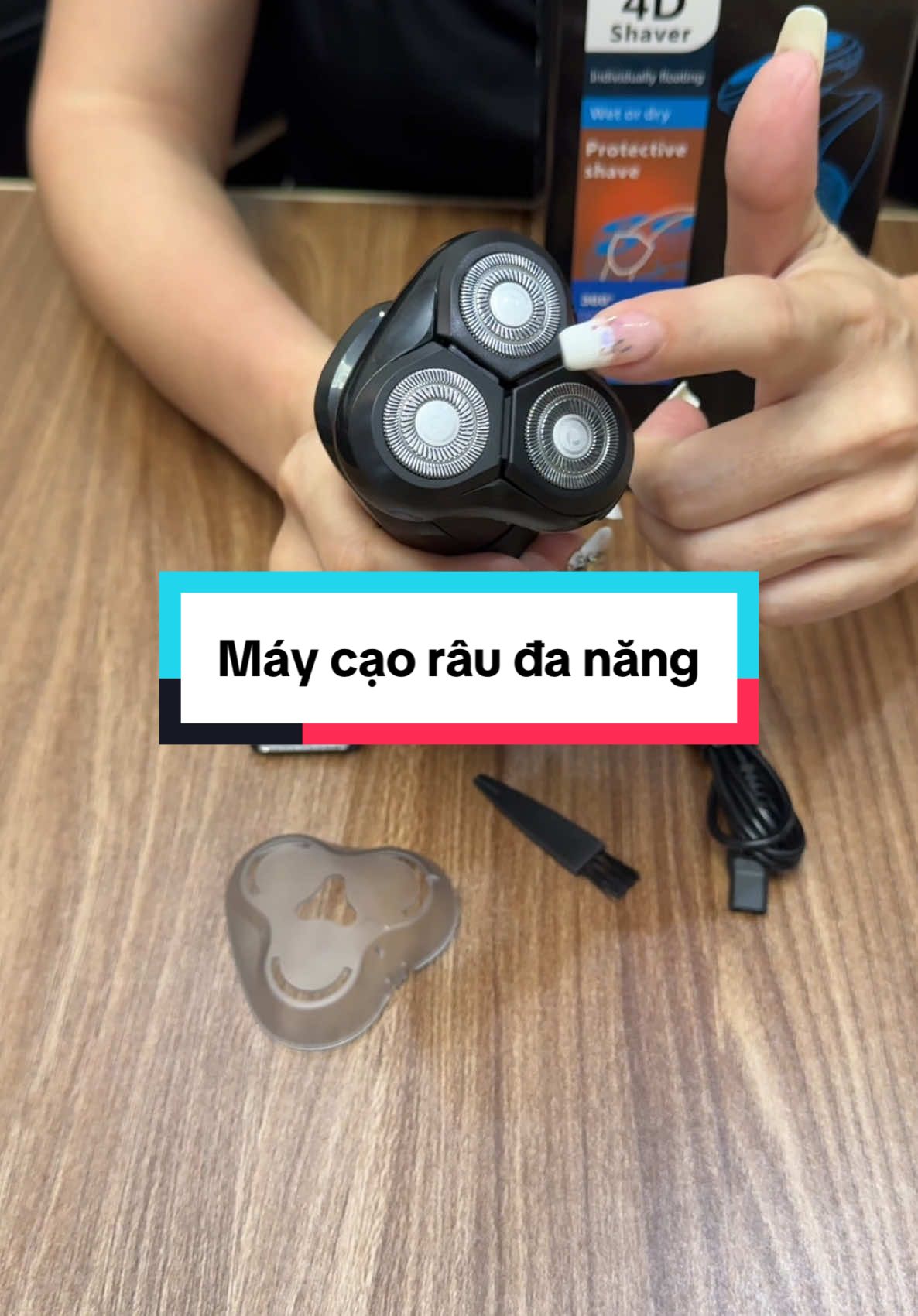 Máy cạo râu 3 chức năng tiện lợi #xuhuong #xuhuongtiktok #thuythothe #maycaoraudanang #maycaorau 