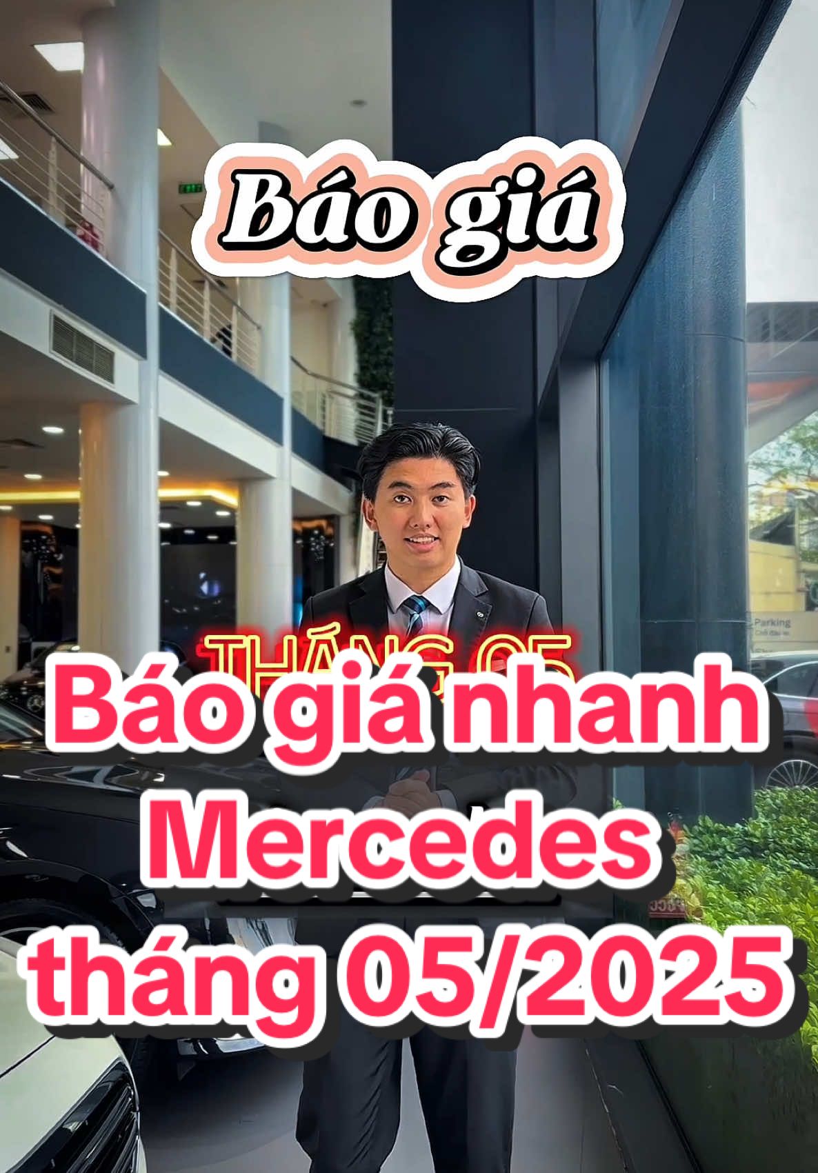 Báo giá nhanh xe Mercedes tháng 05/2025 #mercedes #xuhuong2025 #giaxemercedes #c300 #glc300 #dqn 