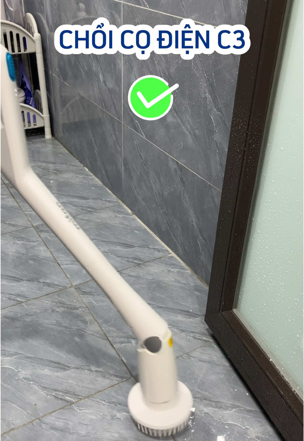 Chổi cọ điện 7in1 dùng tiết kiệm sức và tiết kiệm thời gian lắm nha 😍#mifan #choicodienc3 