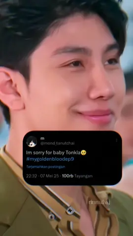 baby Tonkla 🥺 BABY TONKLA LO BILANG ?!! Setelah semua yang terjadi masih bisa manggil BABY Hah?!?! #MyGoldenBlood #mondtanuchai #neo_neos #mondneo #nakantonkla #MyGoldenBloodEP9 #foryou 