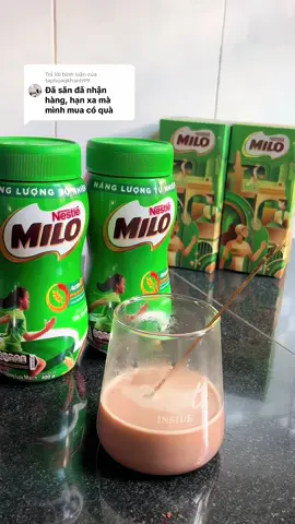 Trả lời @taphoaqkhanh99 ui hời quá luôn, milo ai cũng thích uống mà nay mua trực tiếp thích thật #sữa #sữamilo #milo #milobot #nestle 