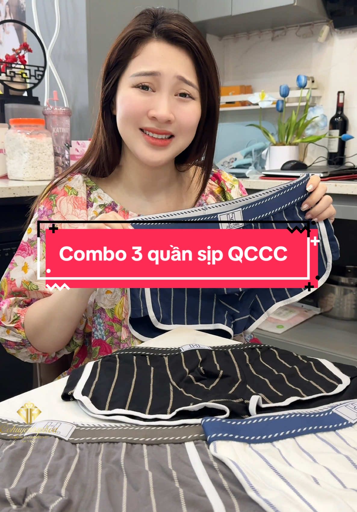 Combo 3 quần sịp QCCC #cohuyentaphoa #xuhuong 
