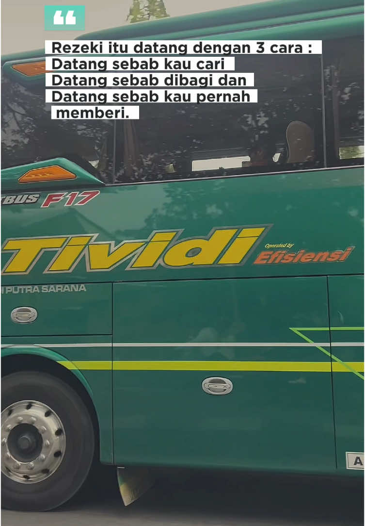 Rejeki itu bukan soal seberapa banyak, tapi seberapa berkah dan cukup untuk membuatmu bahagia ✨️  Rejeki juga ngga melulu soal uang, tapi naik Efisiensi bisa dapet kursi kosong sebelah jendela itu juga rejeki 😁🫰🏻 Kapan naik Efisiensi lagi ? 😇🫶🏻 #busefisiensi #beyondtheera #jalanbarengefisiensi #foryou #busmaniacommunity #busefisiensilovers #busefisiensilovers #giwanganjogjakarta #terminalgiwanganjogja 