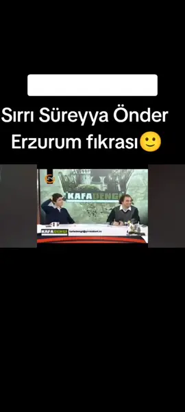 #SırrıSüreyyaönder #fıkra