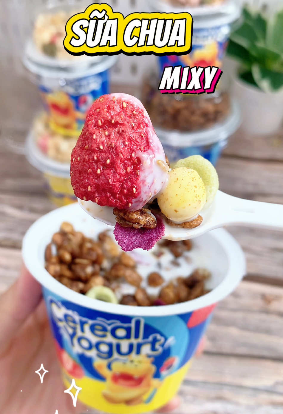 Sữa chua ngũ cốc Mixy mix Hoa Quả vừa ngon vừa dinh dưỡng cho các chị em nè! #suachuamixy #suachuangucocmixy #suachuamixngucoc #yogurt #suachuamixvi #suachuamixvitraicay #suachuamix #ngucoc #healthy #lanhmanh #monngonreview #reviewanngon #sanflashsalesieuvui #tiktokshop55 #salegiuathang 