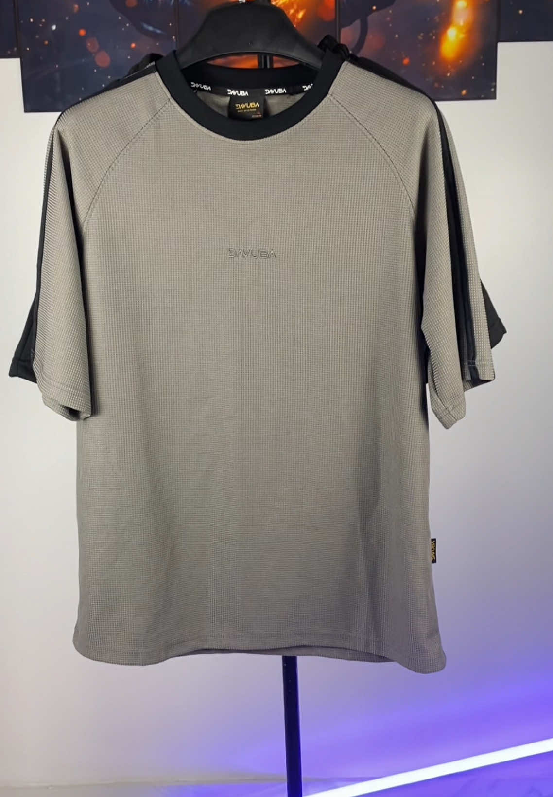 [Combo DAVUBA] Áo thun kẻ sọc Waffle +quần short D #tienlocstore #xuhuong #Davuba 