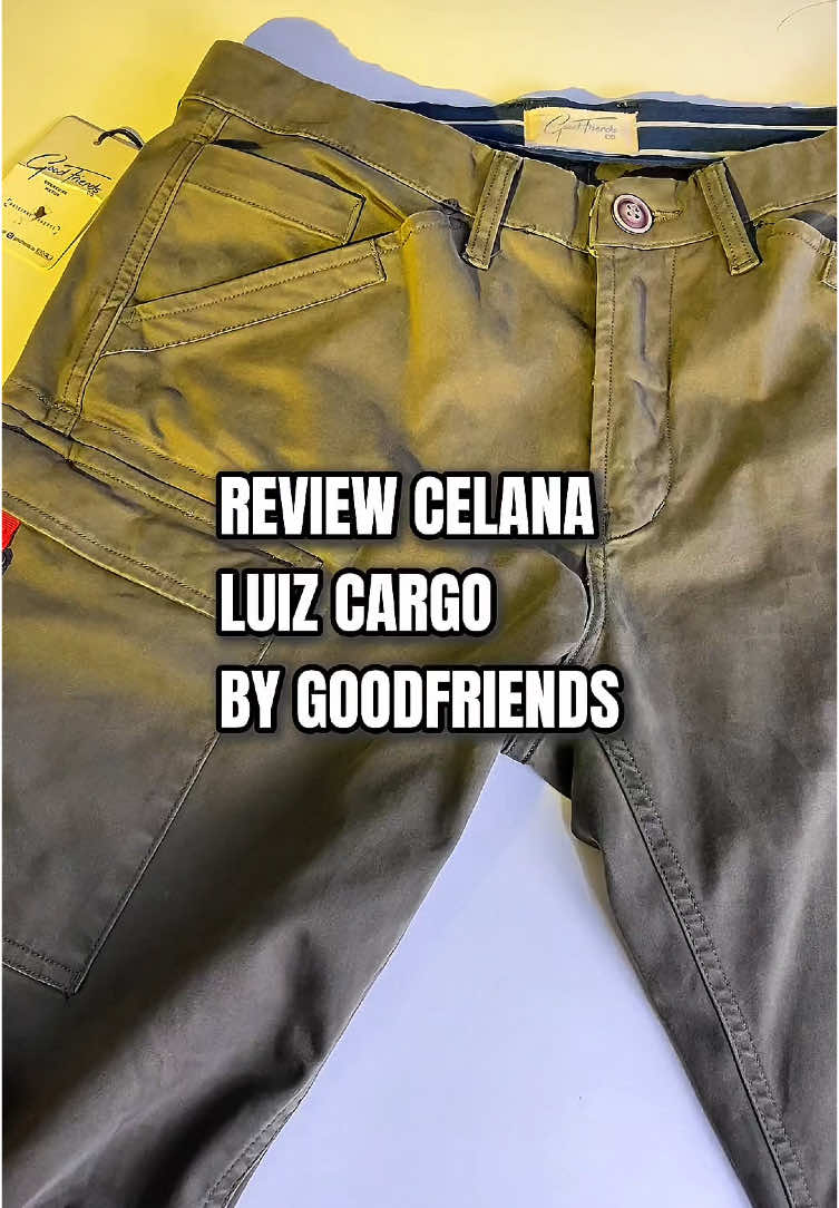 Kali ini Review detail fitur dari Celana Luiz Cargo by Goodfriends Tonton sampai Habis! #goodfriends #bismillahfyp #OOTD #outfitideas #ootdfashion #review 