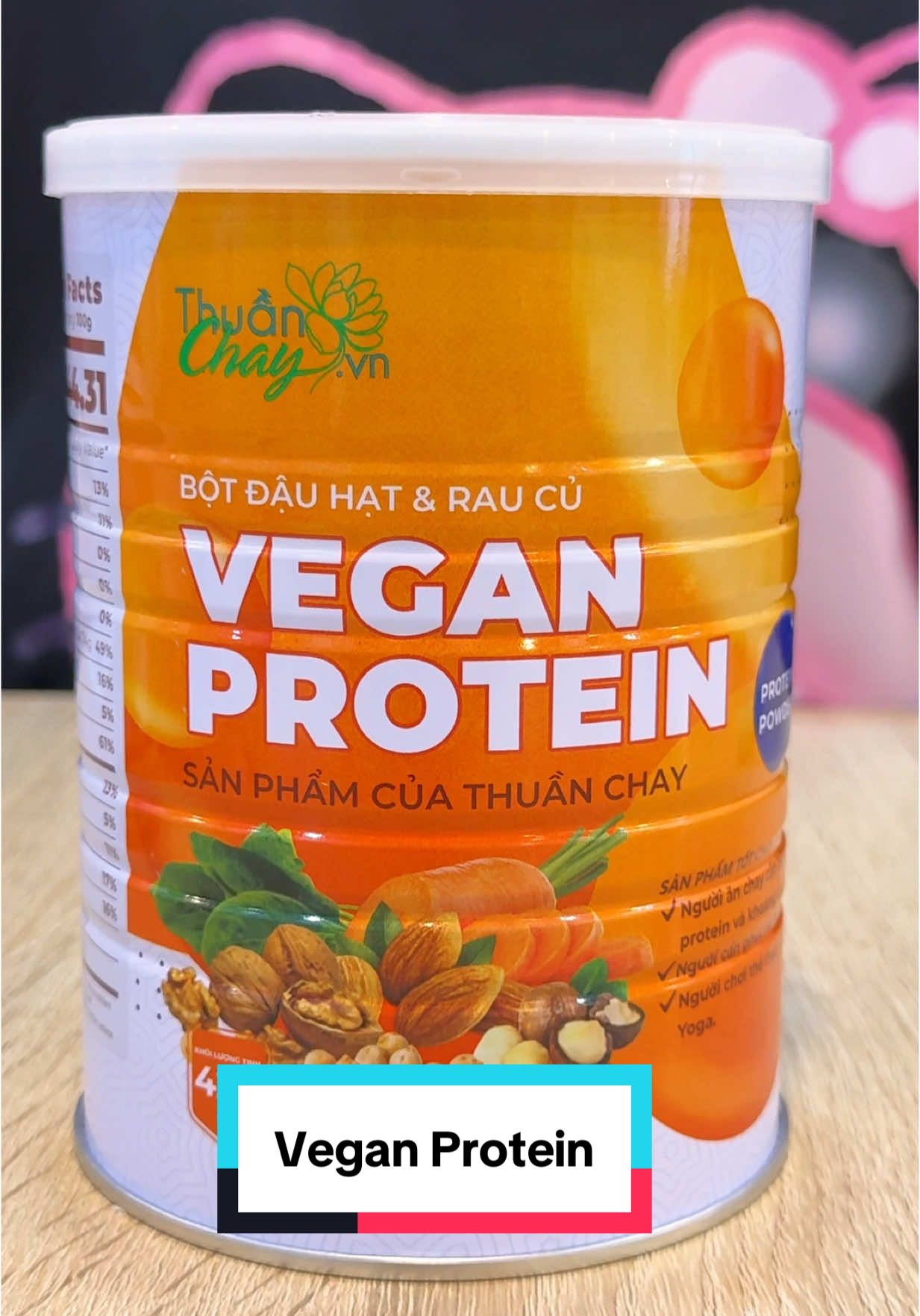 Ăn chay lâu ngày dễ dẫn đến thiếu chất dinh dưỡng thì nên bổ sung ngày 2 ly bột đậu hạt rau củ Vegan Protein #meberyne #review #botdauhatvaraucu #veganprotein #thuanchayvn 