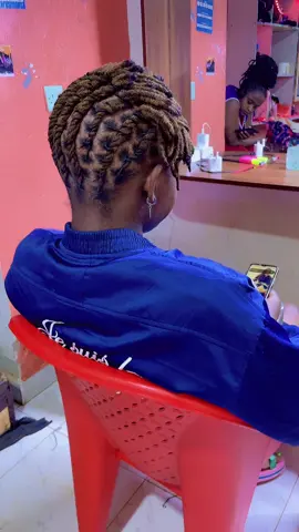 Short dreadlocks styles#artificialdreadlocks #kisiitown 
