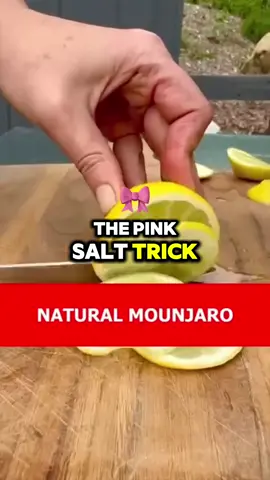The homemade pink salt trick recipe for women #healthy 