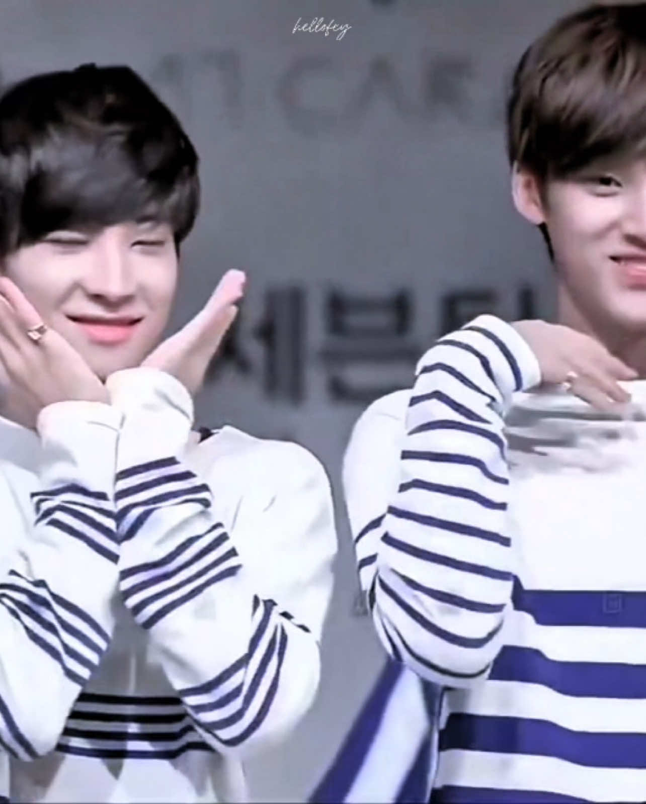 pretty little minwon 😍 #minwon #wonwoo #mingyu #svt #carat