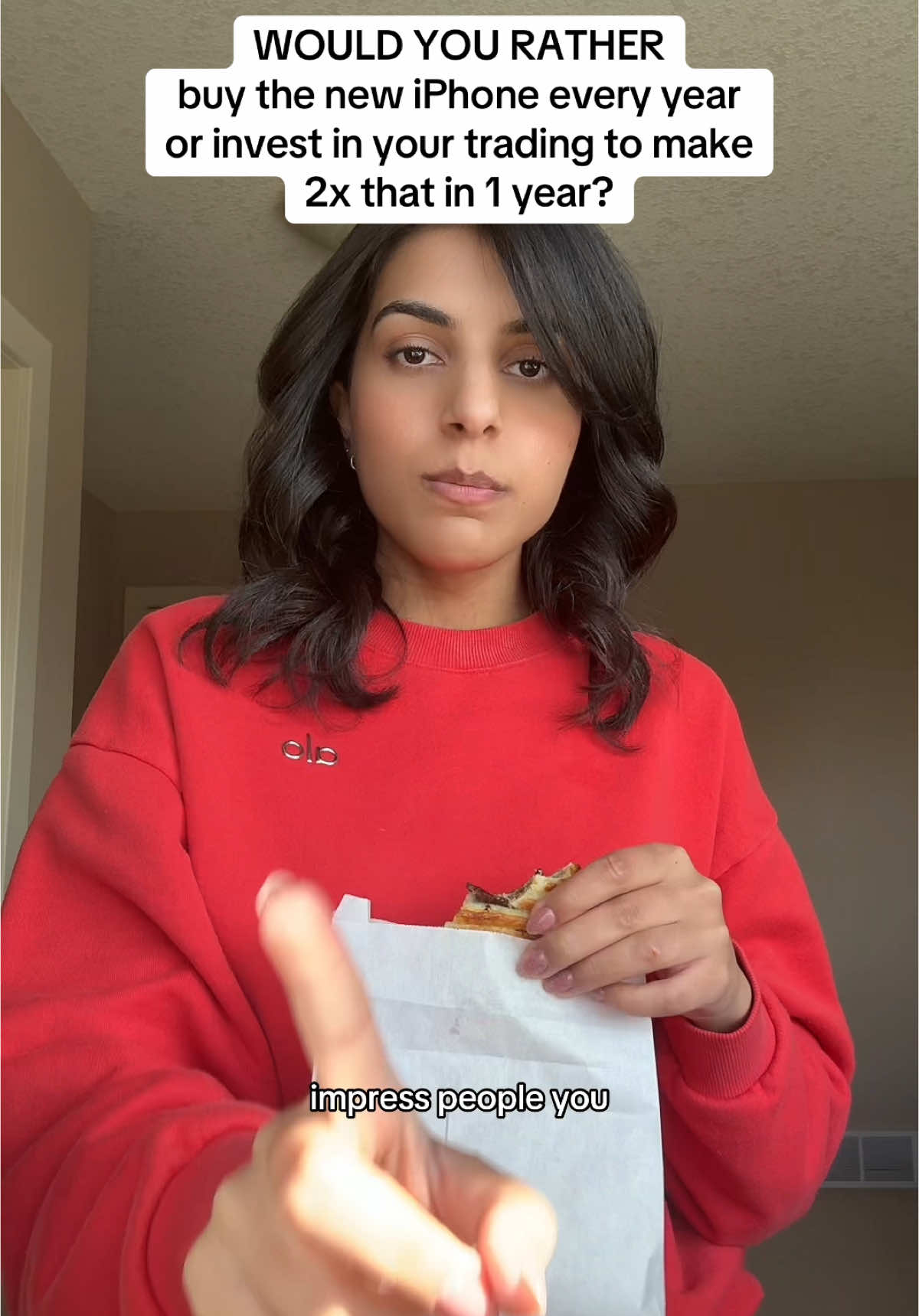 Who’s part of the “sacrifice 1-2 years of “comfort” to live a life I want instead of impress people I don’t like and stay broke” club? #daytrader #girlboss #invest #tradingjourney #daytradingforbeginners #millionairemindset 