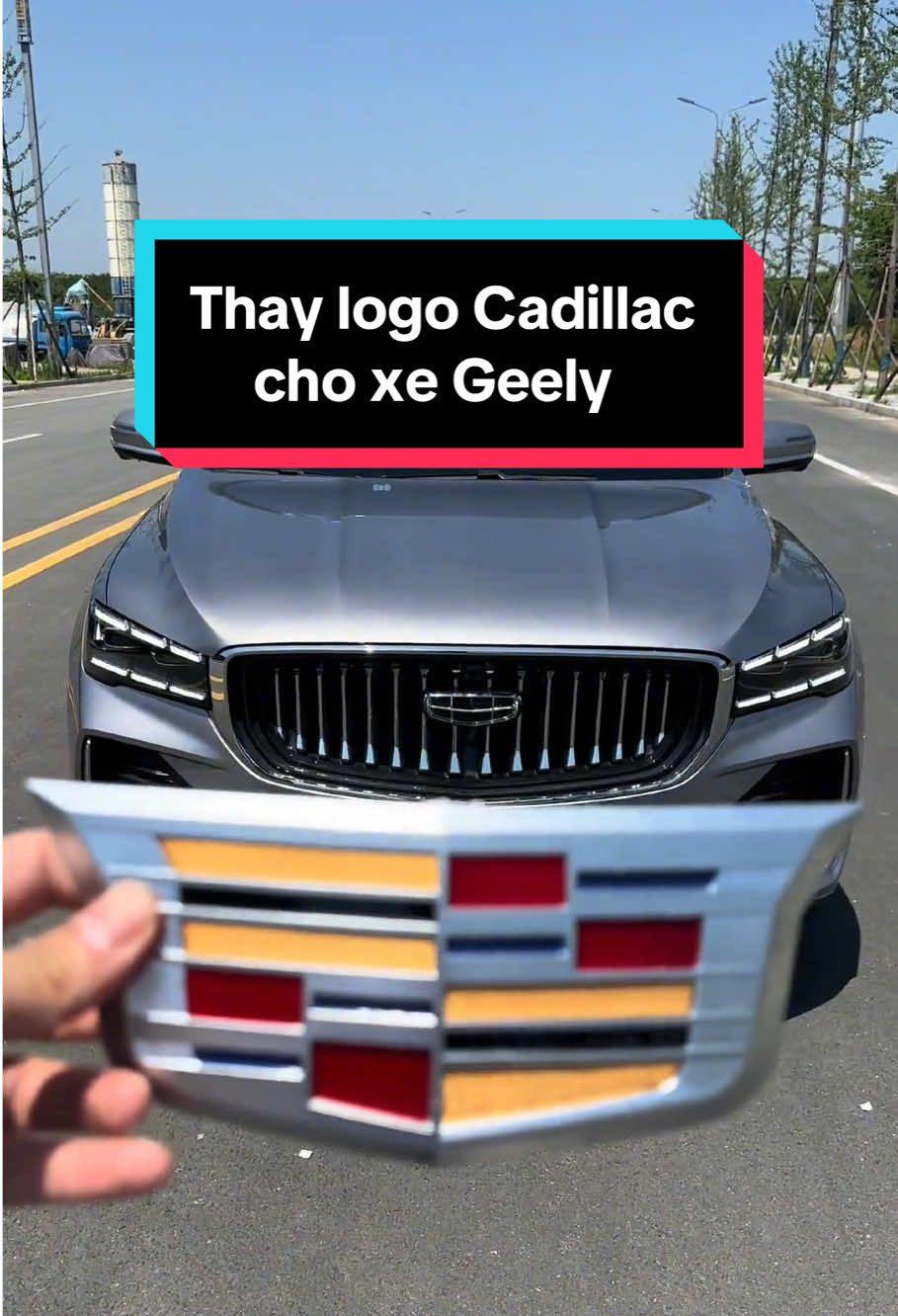 Có bác nào nhầm logo Geely với logo Cadillac chưa ạ #viral #car 