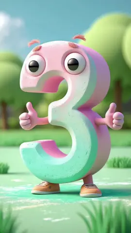 Number 1 to 10, Let’s count! 🎼 #fyp #foryou #chuchoe #parents #learnenglish #forkids #count #number 