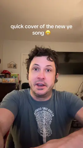 quick cover of the new Ye song i haven’t heard it yet but i’m so excited 