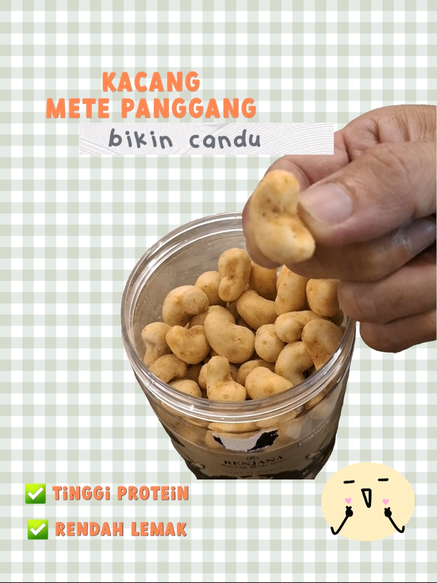 Kacang mete panggang renjana Garlic bikin candu guyss makannya... . . . #renjana #kacangmetepanggang #kacangrenjana #renjanagarlic #kacangmeterenjanagarlic