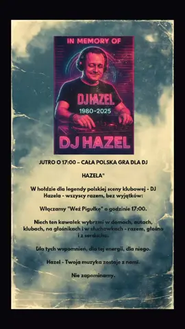 Połączmy się  dla  Michała   #djhazel #michalorzechowski #smutek #dj #wszyscy #wezpigulke 