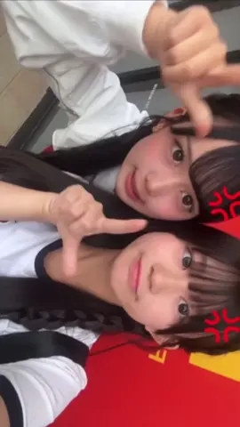 お揃いの髪型した💇🏻‍♀️💖🫶🏻 #2011 #sjc #こあれいあ  #怒りマーク #編みたらし 