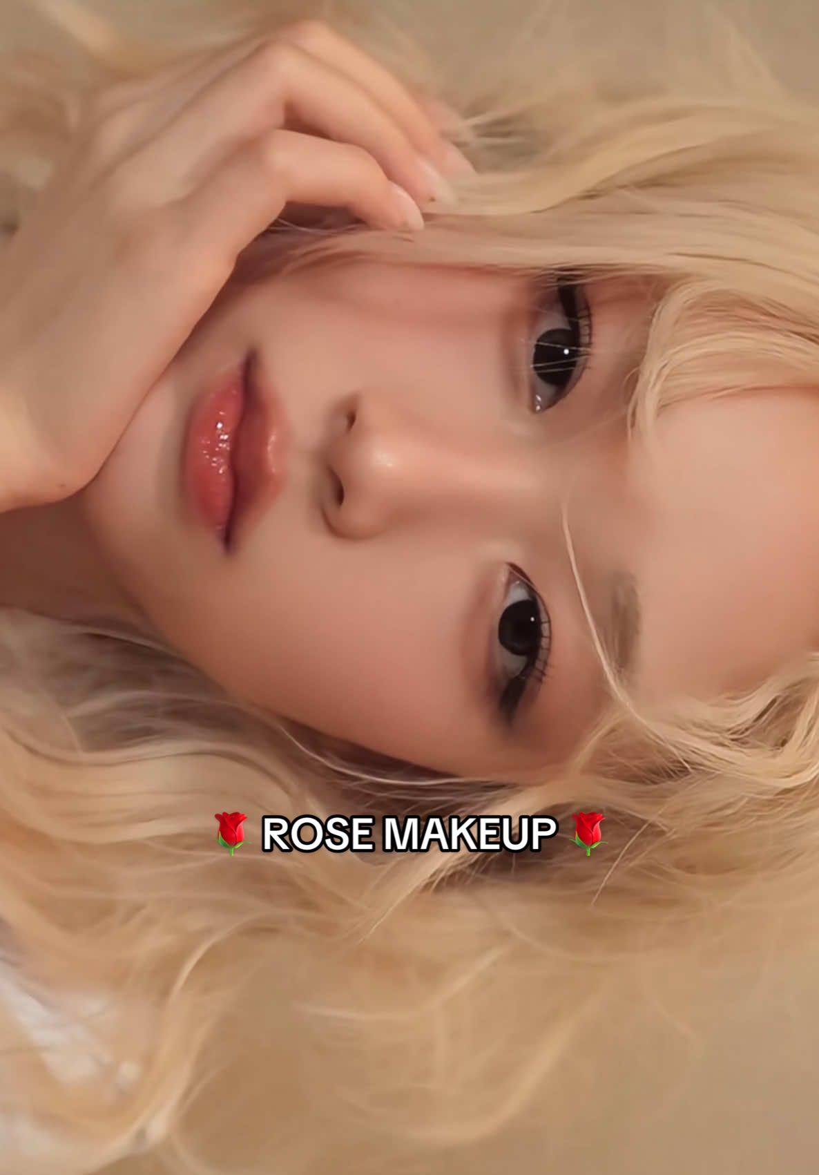 🌹Rose 🌹 Number one girl  ! ! !  @ROSÉ #rosemakeup #makeup #fyp #rose 