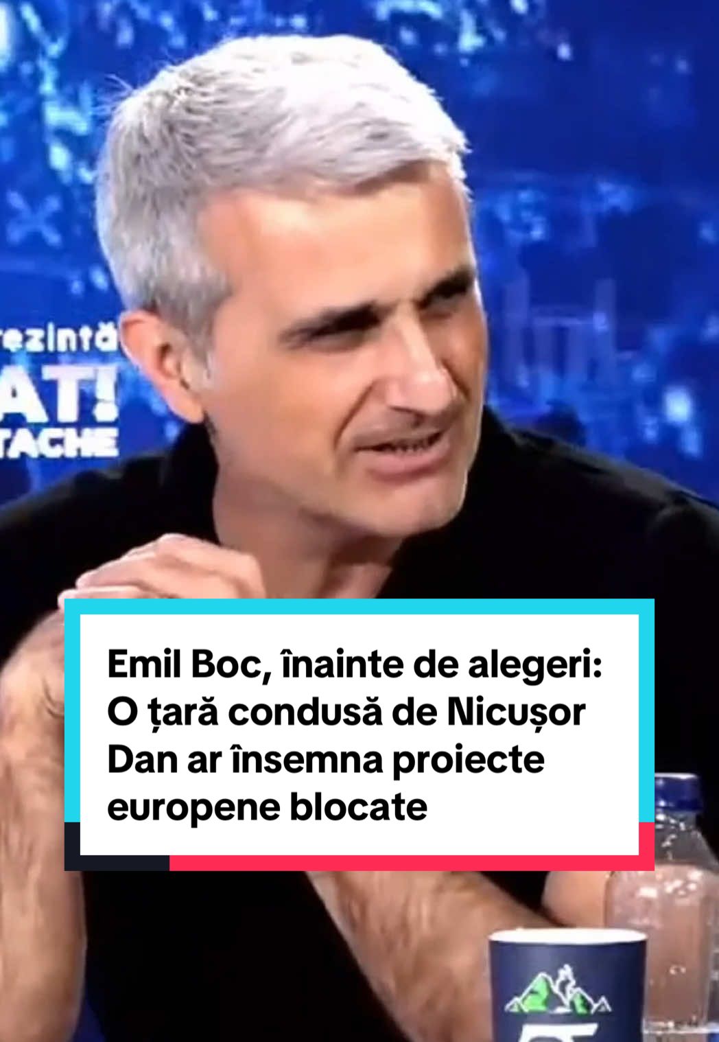 La emisiunea „Ai Aflat! cu Ionuț Cristache”, în care Robert Turcescu a fost invitat,  a fost difuzată o înregistrare cu Emil Boc care îl critică pe candidatul prezidențial Nicușor Dan pentru prestația sa, înainte ca acesta să câștige primul tur al alegerilor prezidențiale.  Emil Boc, primarul Cluj-Napoca, susține că Nicușor Dan nu a demarat niciun proiect major în Capitală și nu a putut atrage fonduri europene pentru modernizare și locuri de muncă mai bine plătite. „Mai puțină muncă, mai puține șanse de succes. Nicușor Dan a descoperit un adevăr foarte simplu. Cine nu muncește, nu greșește. Nicușor Dan este la al doilea mandat de primar general al Capitalei și nu a demarat niciun proiect major pentru Capitală. Capitala sub Nicușor Dan este blocată administrativ, incapabilă să atragă fondurile europene pentru modernizare și locuri de muncă mai bine plătite în București”. #bucuresti #nicusordan #romania #news #gandul 