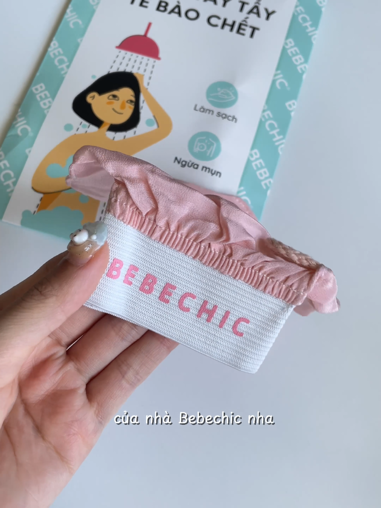 Review găng tay tắm bebechic #unbox #review #lamdep 