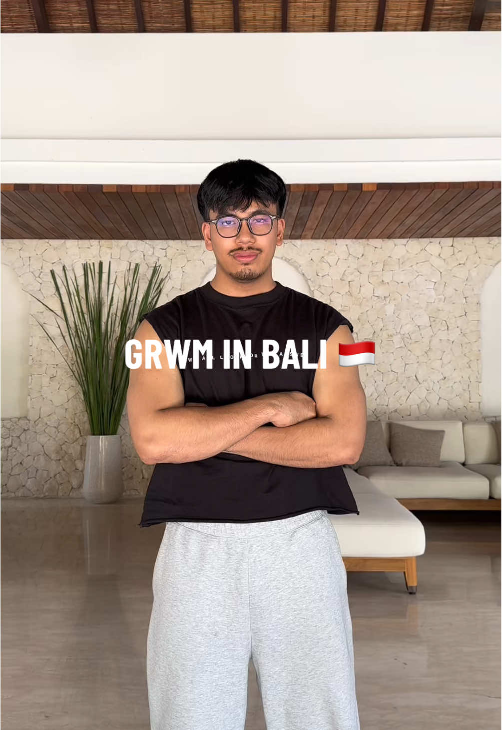 GRWM in Bali 🇮🇩 with @kyrex  We do this for the locals 🇲🇾  #streetwear #streetwearinspo 