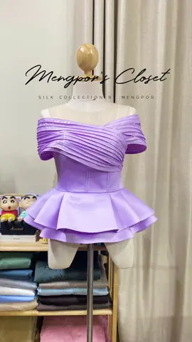#MengporsCloset #ເສື້ອໄຫມ 