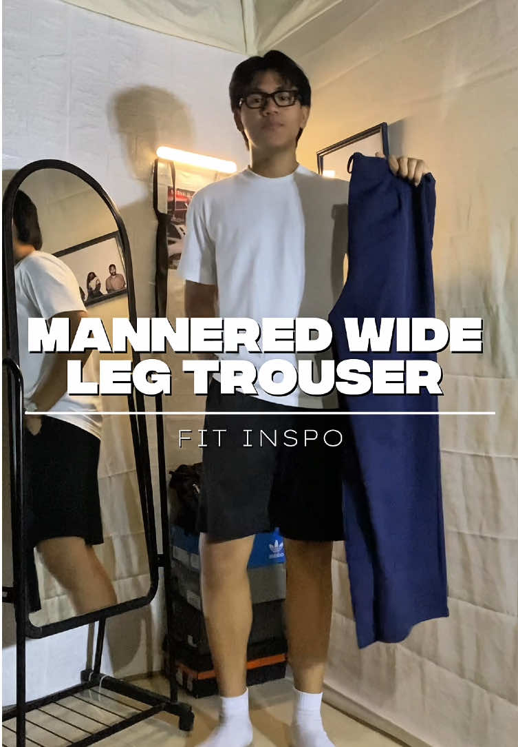 Step up your style game with these sleek, comfy trousers! @HUILISHI #trousers #pants #outfitideas #OOTD #widelegtrousers #widelegpants #fashion #foryou #fitinspo #kyle 