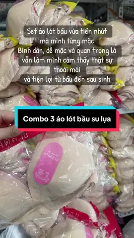 Tính ra không phải cứ cái gì đắt thì mặc mới thích. Có những chiếc áo giá cả bình dân nhưng mặc lại cực kì thoải mái các mom ạ#aolotbausausinh#combo3aolotbau#aolotbausulua#aobauchoconbu #dolotbau