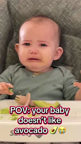 None of my girls liked/like avocados 😭 is there a food your baby doesn’t like? #blw 