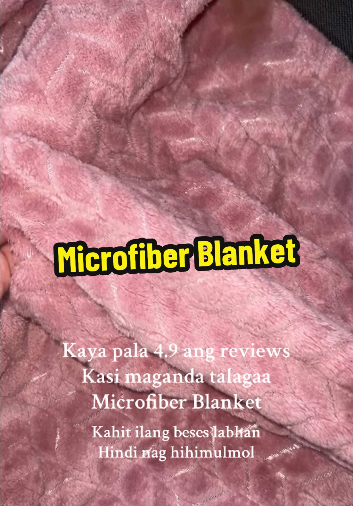 Ang sarap sarap ng tulog pag ito ang gamit mo 🥰 #microfiber #microfiberblanket #blankets #kumot #kumotnamakapal #kiandra  #kiandrablanket 
