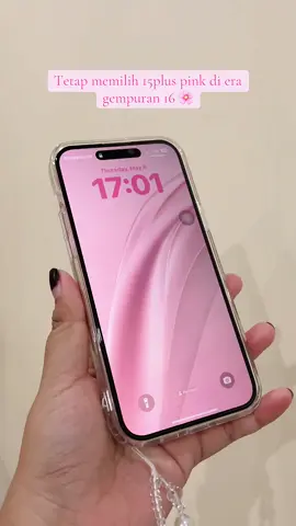 girly nya tuh dapet banget! 🌸 #iphone #iphone15plus #iphonepink #pink #pinky #fyp #foryoupage 