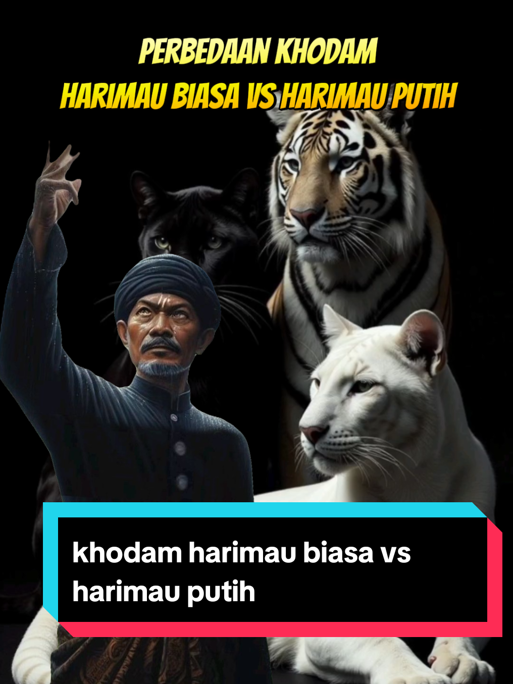 perbedaan orang yang memounyai khodam harimau biasa vs harimau putih #khodam #khodampendamping #khodamharimauputih #cekkhodam #fypdong #fypage #fypシ゚ #fyppppppppppppppppppppppp 