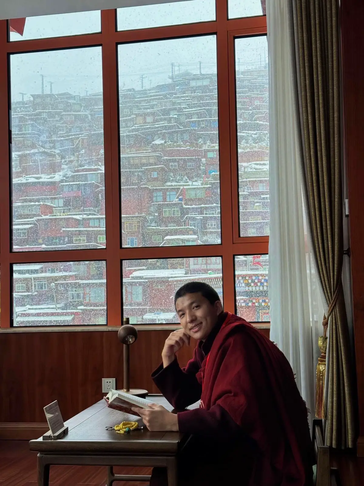 不着急，慢慢来， 早一秒、 晚一秒都有原因， 着急就是业力#带你看雪景 🤍😊