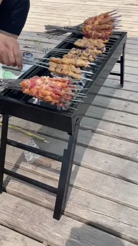 bếp nướng than hoa tiện lợi. #bepnuong #xuhuong #giadungtienich 