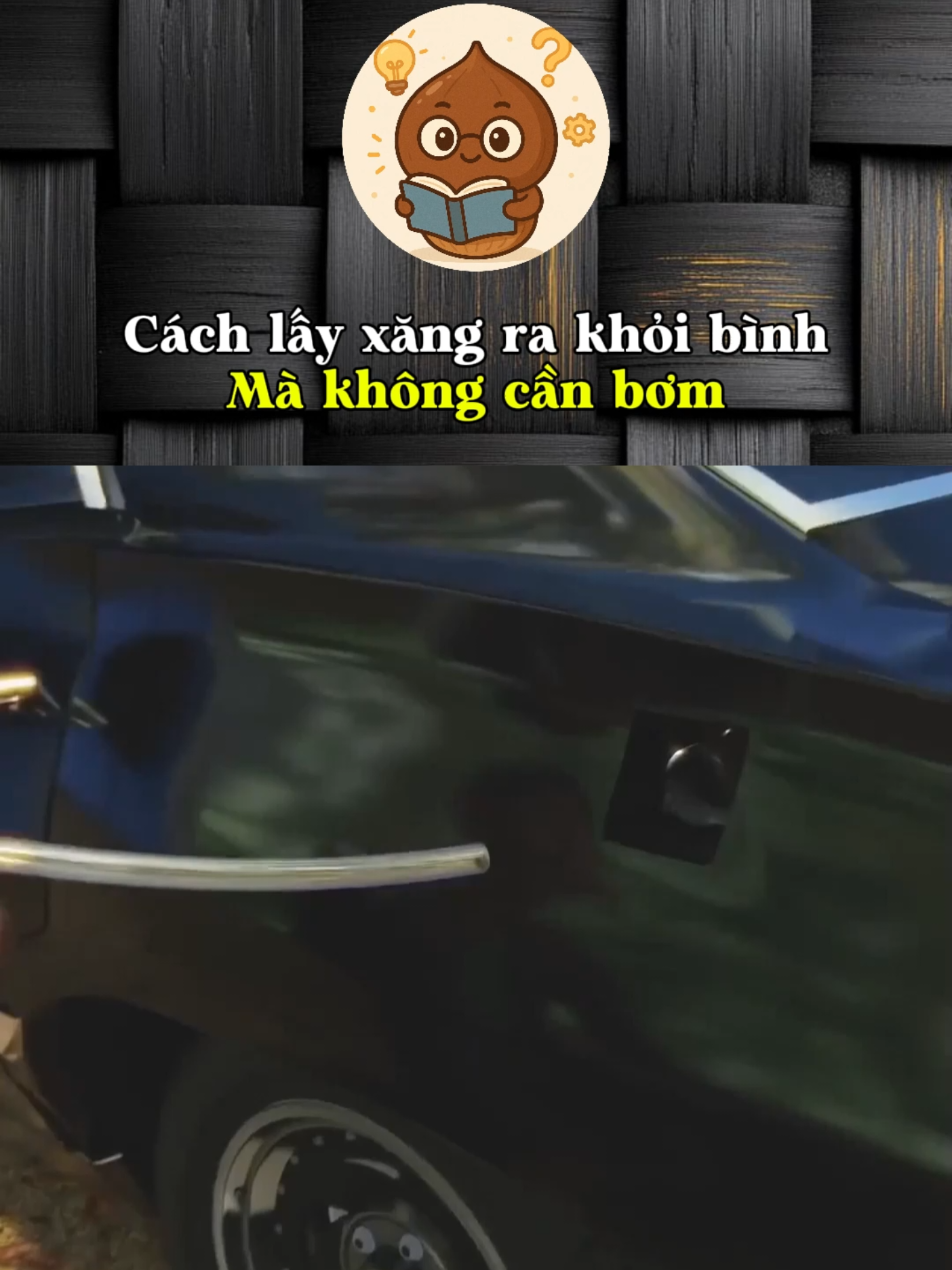 Cách lấy xăng ra khỏi bình mà không cần bơm#kienthucthuvi  #khoahoc #xh #khampha  #LearnOnTikTok #kienthuc 